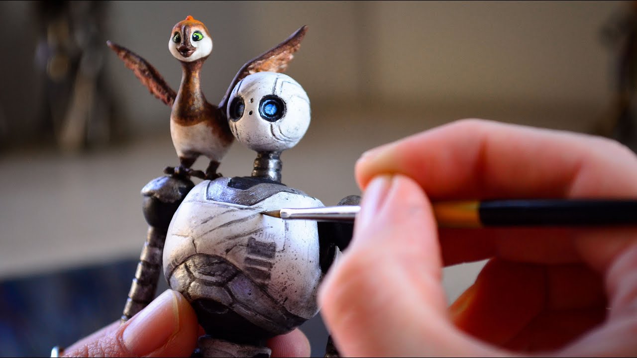 Como hacer The Wild Robot - Porcelana fría