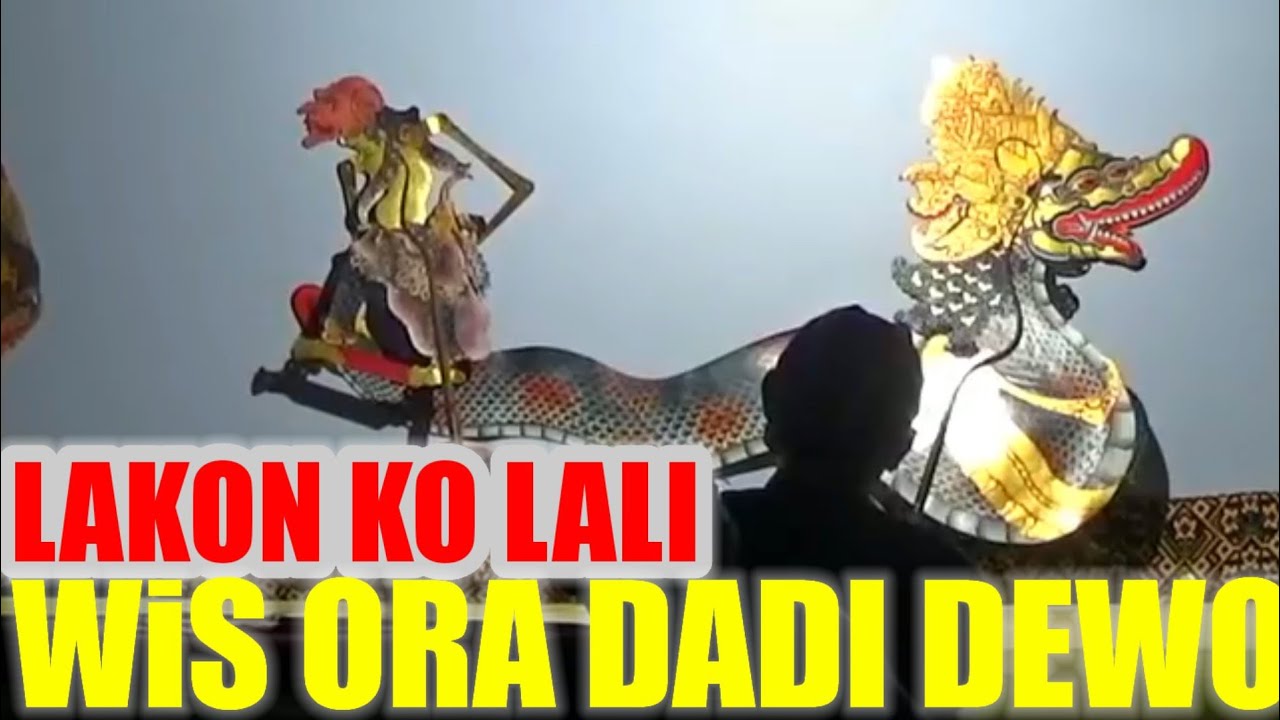Lokon ko lali..!! Bagong dadi begawan tuo l Prabu Kresno kaget mergo Buto ngarep mata