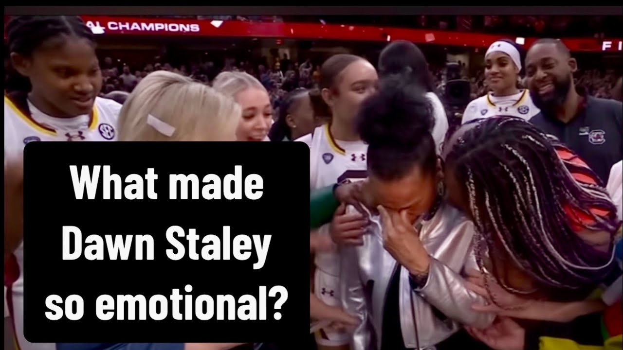 This is why Dawn Staley was so emotional.