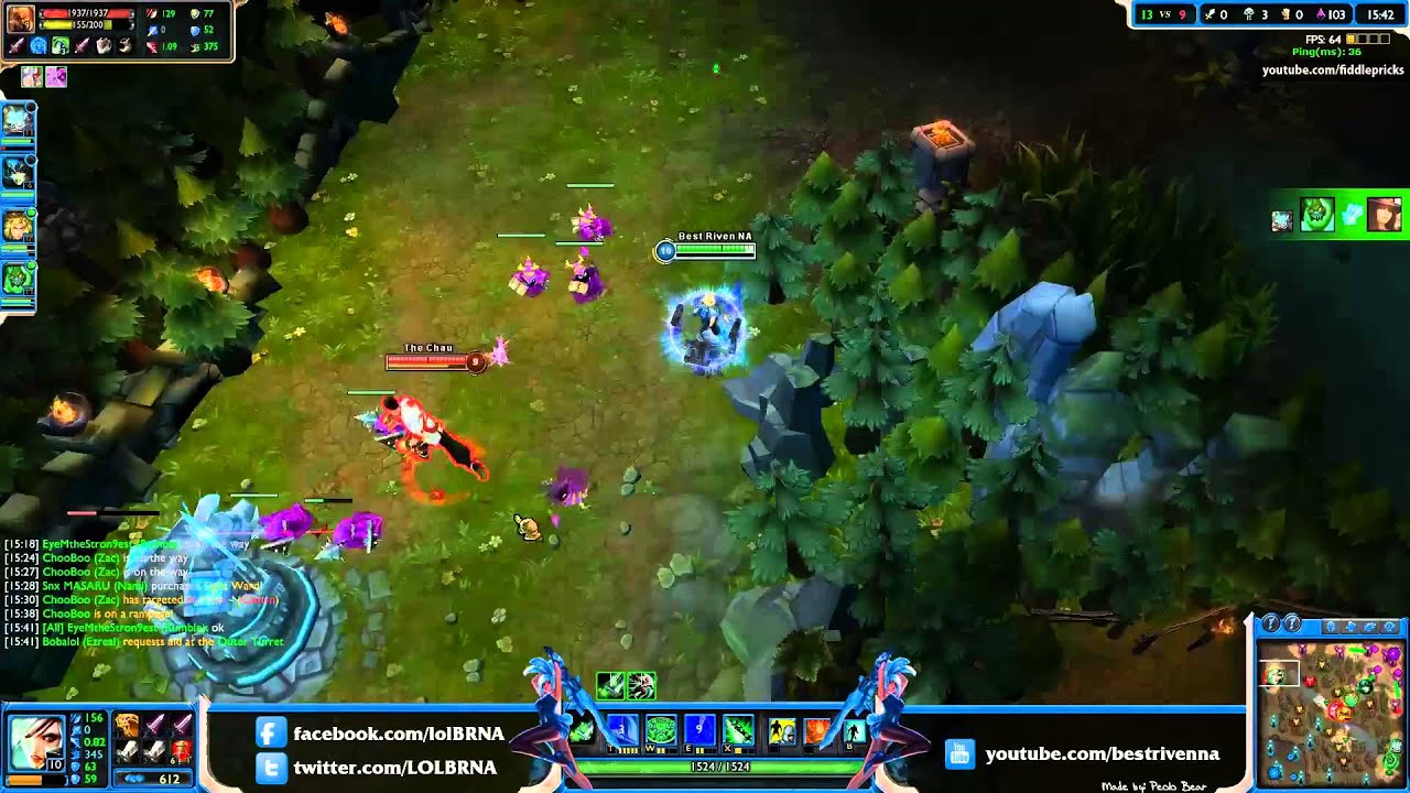 Best Riven NA- Riven vs Jayce Top (Diamond I)