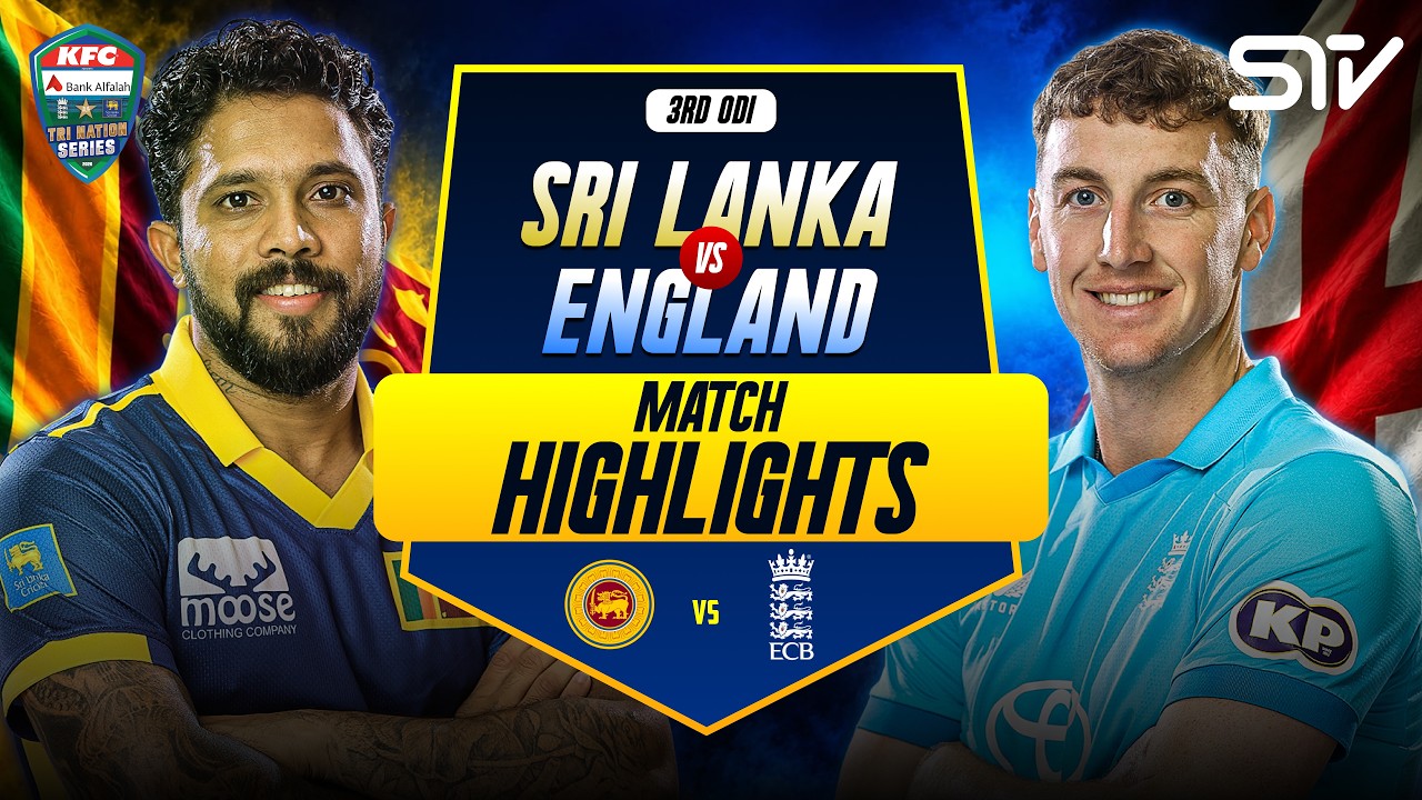 Match Highlights | England vs Sri Lanka | Match 3 | ODI Tri-Series 2026 | PCB | M9S1H