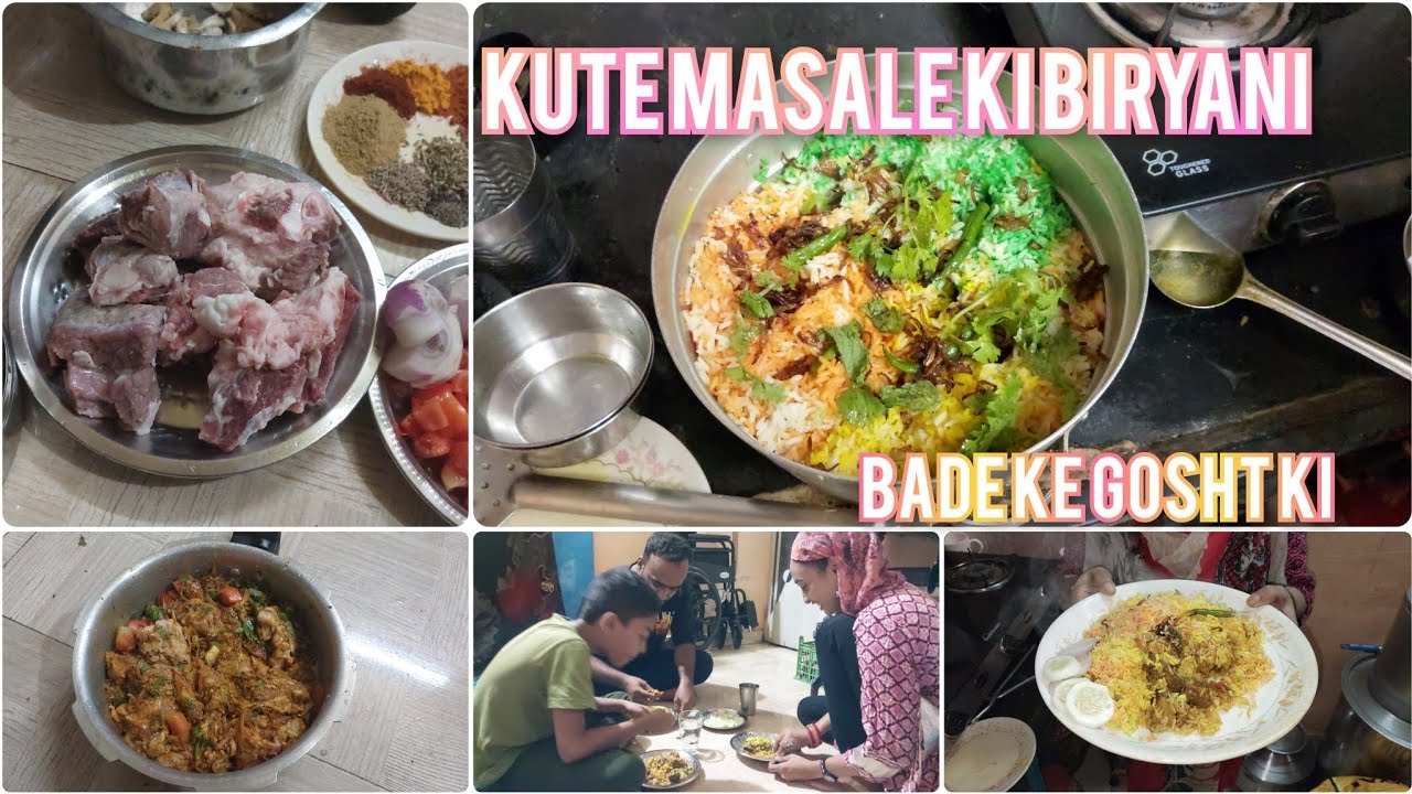 Kute Masale Ki Biryani 😋 | Nani Ki New Recipe 💖 | BADEKE GHOSHT KI BIRYANI RECIPE | #viral