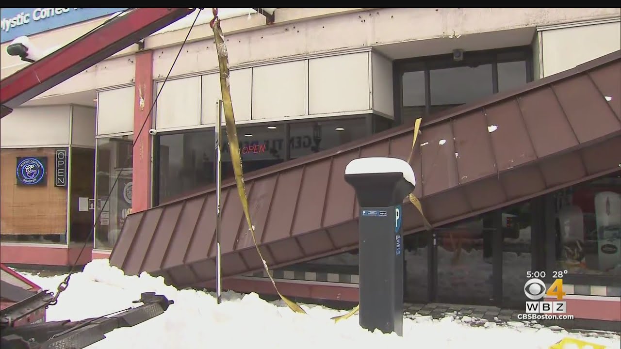 Person Injured By Awning Collapse In Medford