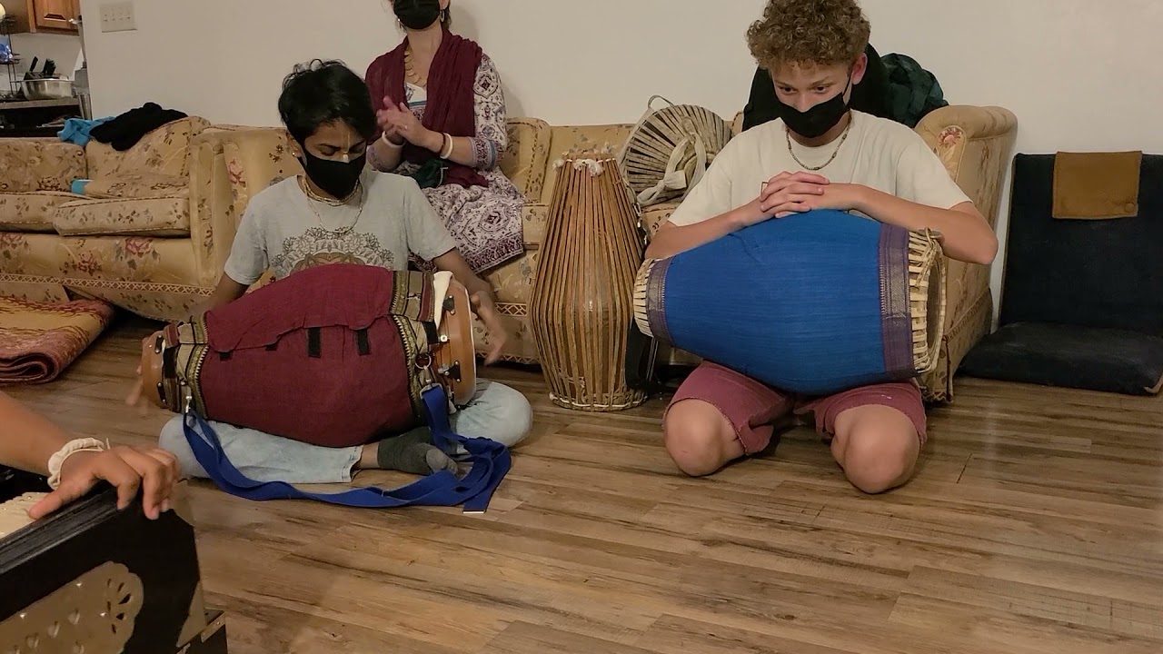 Sunday Night Kids Kirtan - Mridanga Improvisations