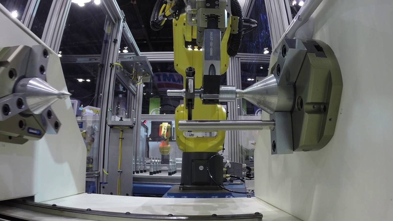 RoboCart Automatic Grinder Dog Installation by Automated Cells