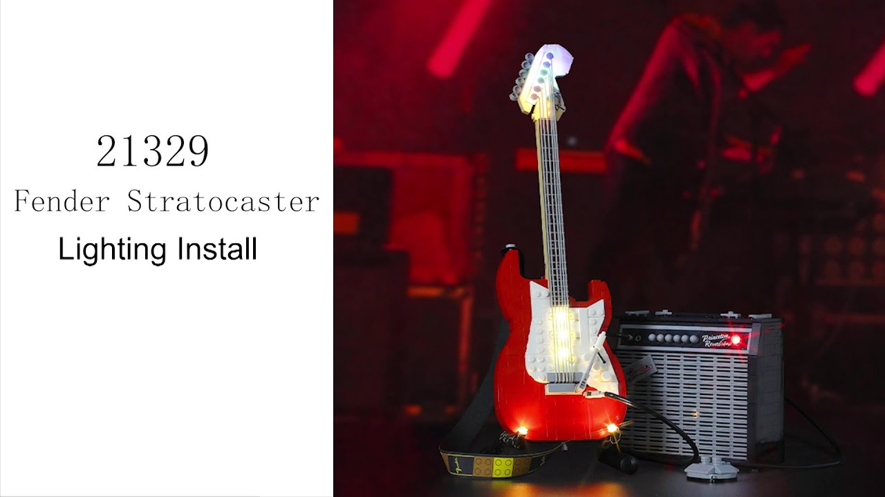 【BX474 installation video】Briksmax - Fender Stratocaster 21329 (With Sound)