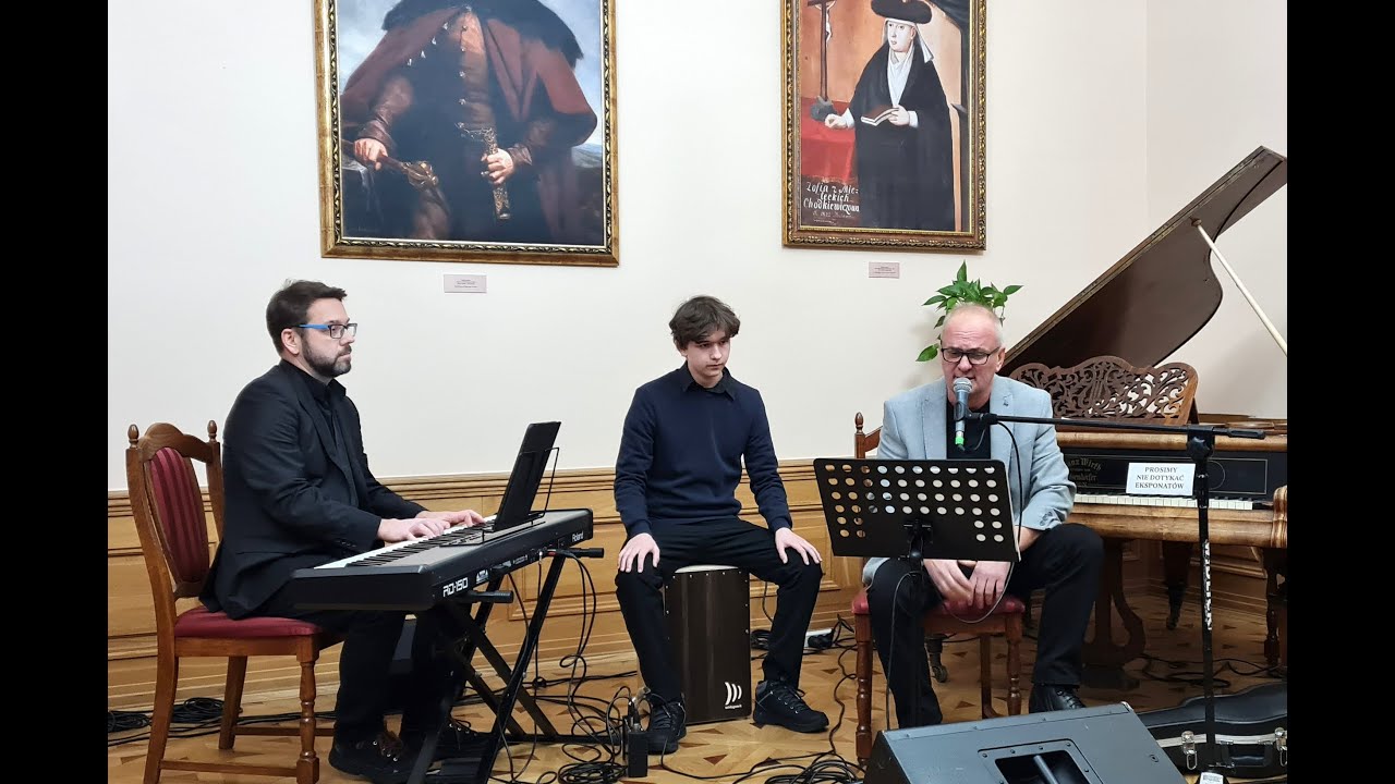 Andrzej Szęszoł, bard z Mieleckiego Zagłębia Piosenki, Mielec Pałacyk Oborskich 14.12.2024