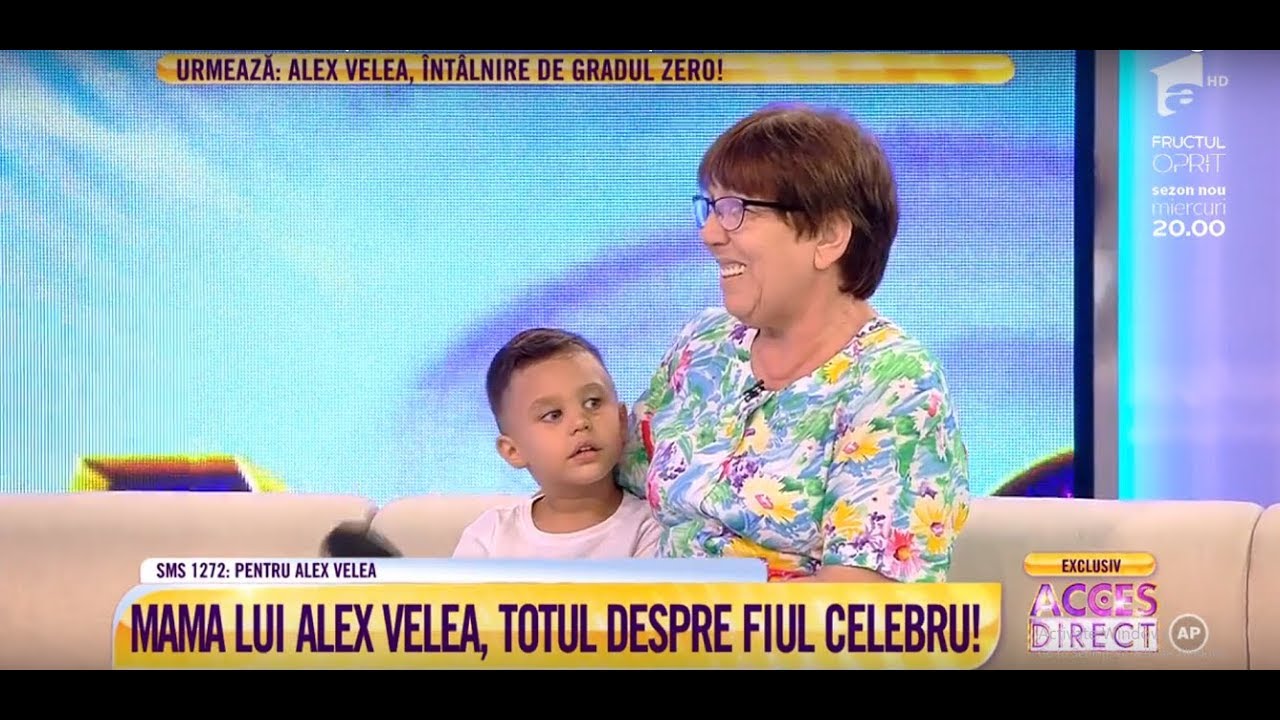 Mama lui Alex Velea, totul despre fiul celebru: 