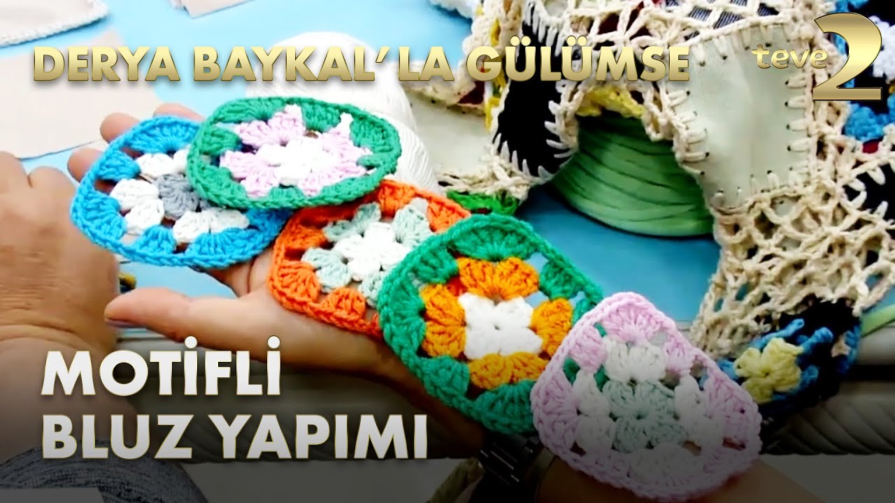 Derya Baykal'la Gülümse: Hanım Dilendi Motifli Bluz Yapımı