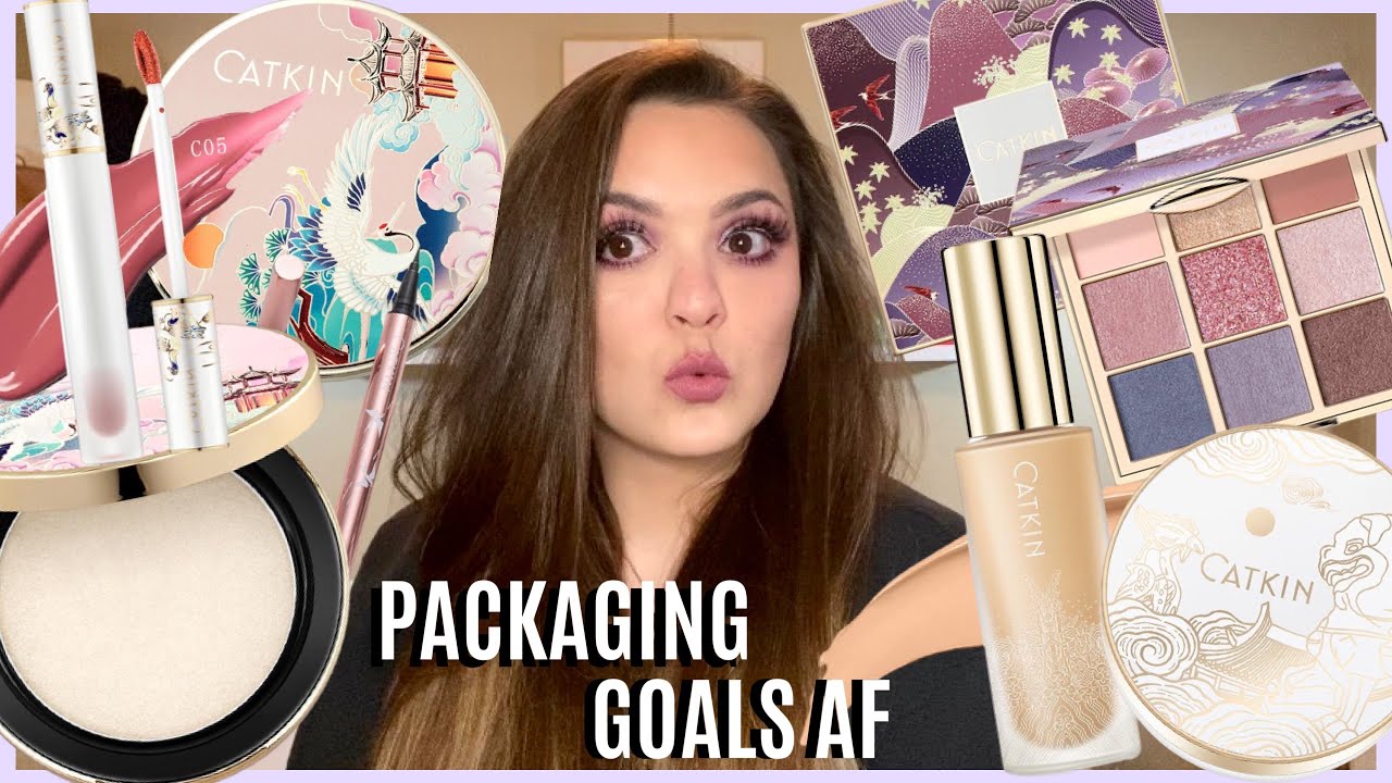Weird Amazon Makeup Part 2! Catkin is back with new Foundation, Powder, Highlighter, and more!