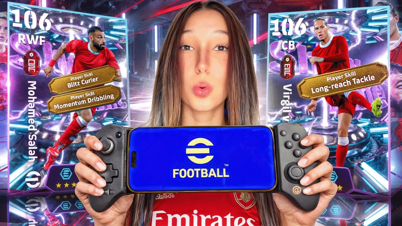 اول يويتوبر تجرب أغلي كنترولر مع البليتز في eFootball Mobile | جربته مع محمد صلاح