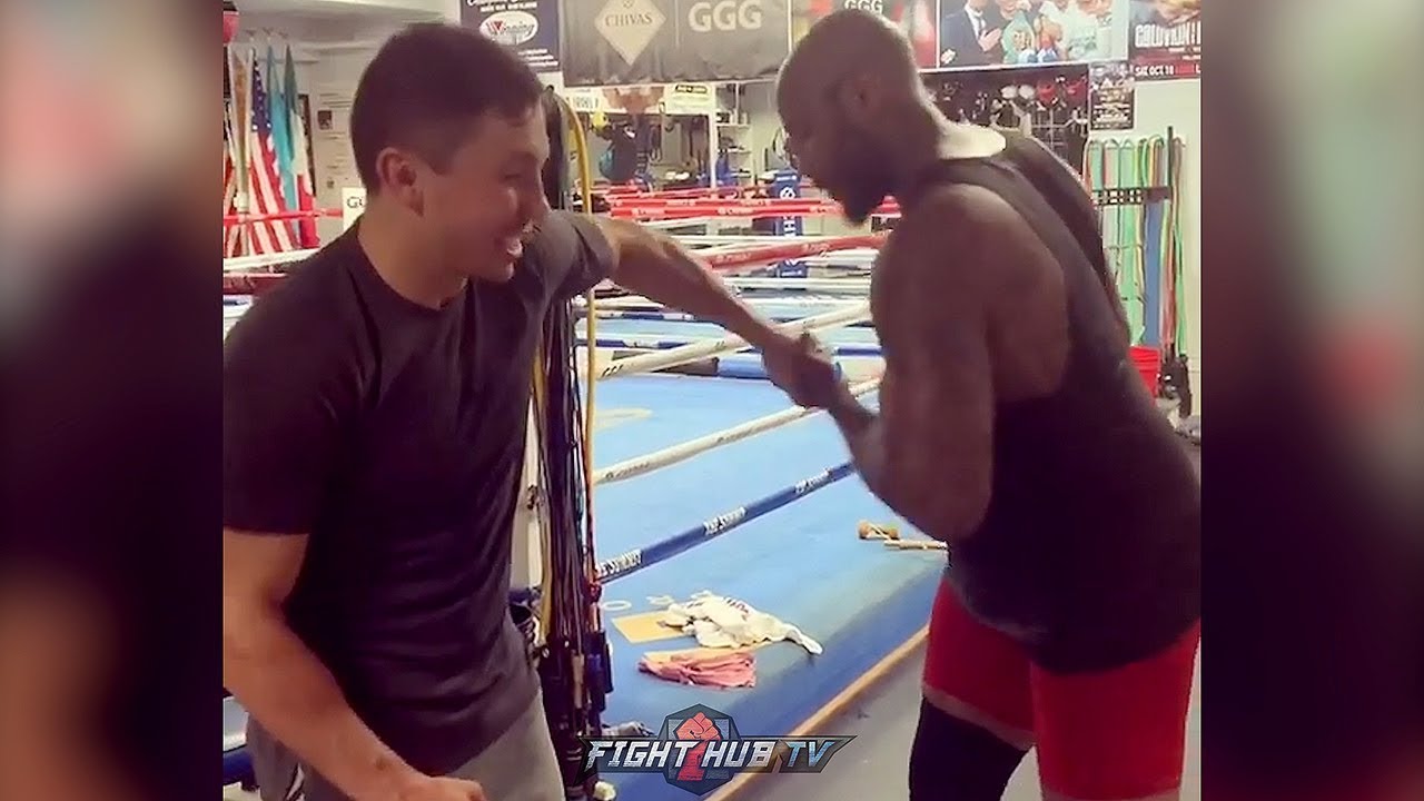 GENNADY GOLOVKIN CRUSHES HEAVYWEIGHT MALIK SCOTT'S HAND! SHOWS CRAZY POWER & WRESTLING SKILLS