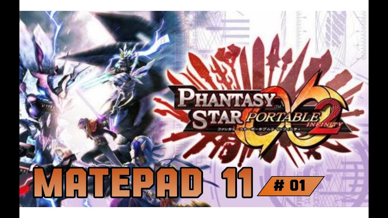 PSP Playstation Portable - Phantasy Star Portable 2 Infinity on Matepad 11 part 2 I Matepad Gaming I