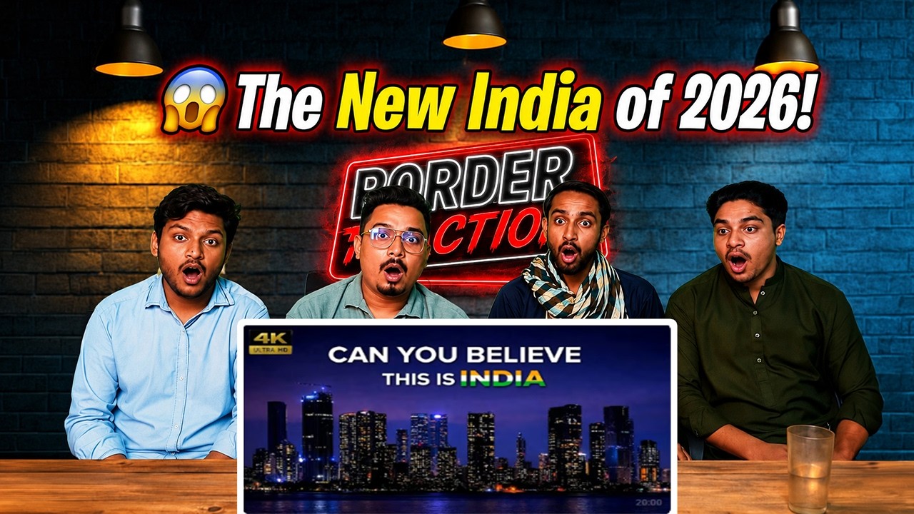 Pakistan Boys Reaction on The Emerging India 2026! 😱 | भारत का बदलता भविष्य 2026 | Border Reaction