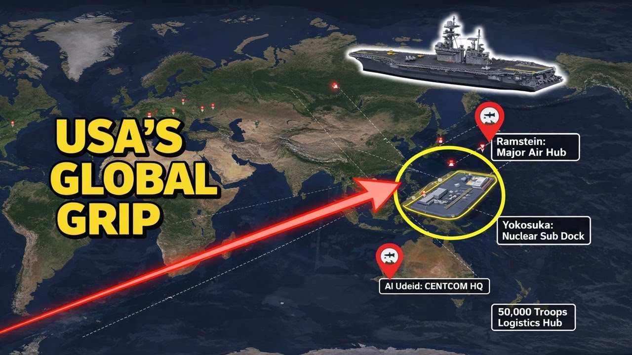 Топ-9 крупнейших зарубежных военных баз и военно-морских портов США