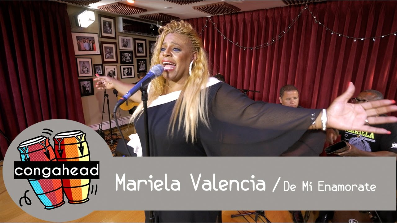 Mariela Valencia performs De Mi Enamorate