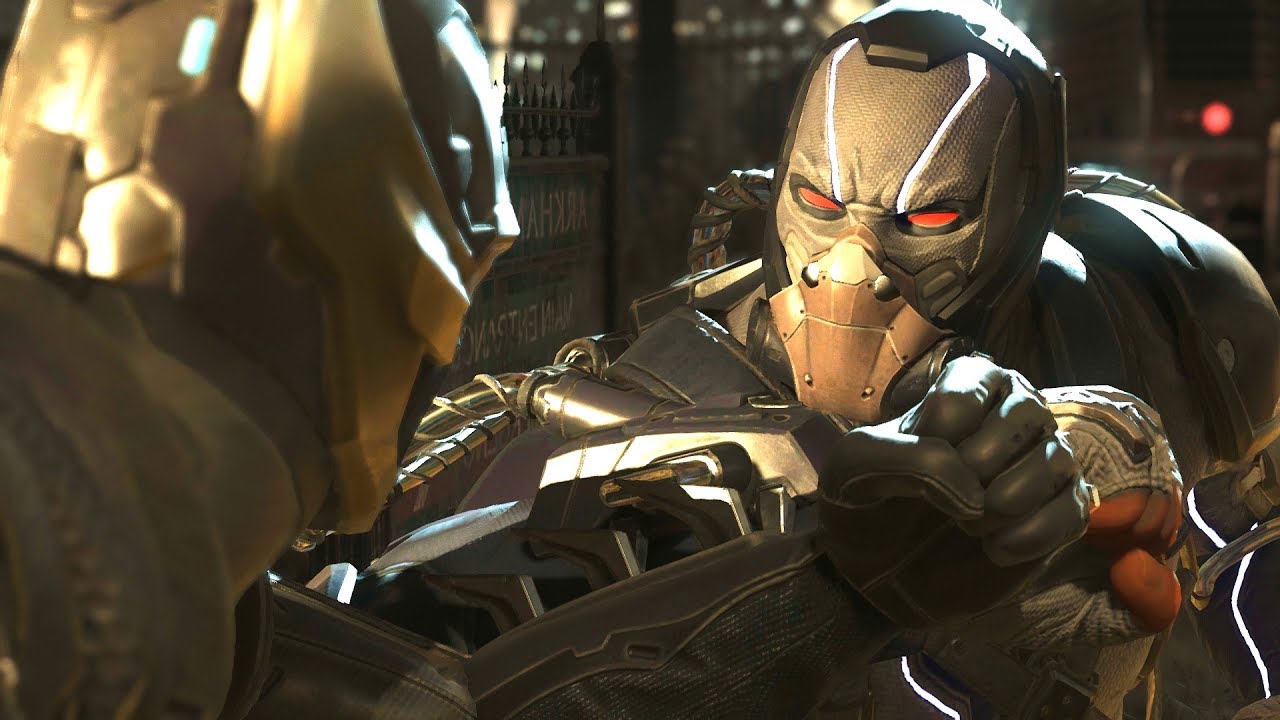 Injustice 2 — Бэйн против Бэтмена — все вступительные диалоги/все цитаты из столкновений, суперпр...
