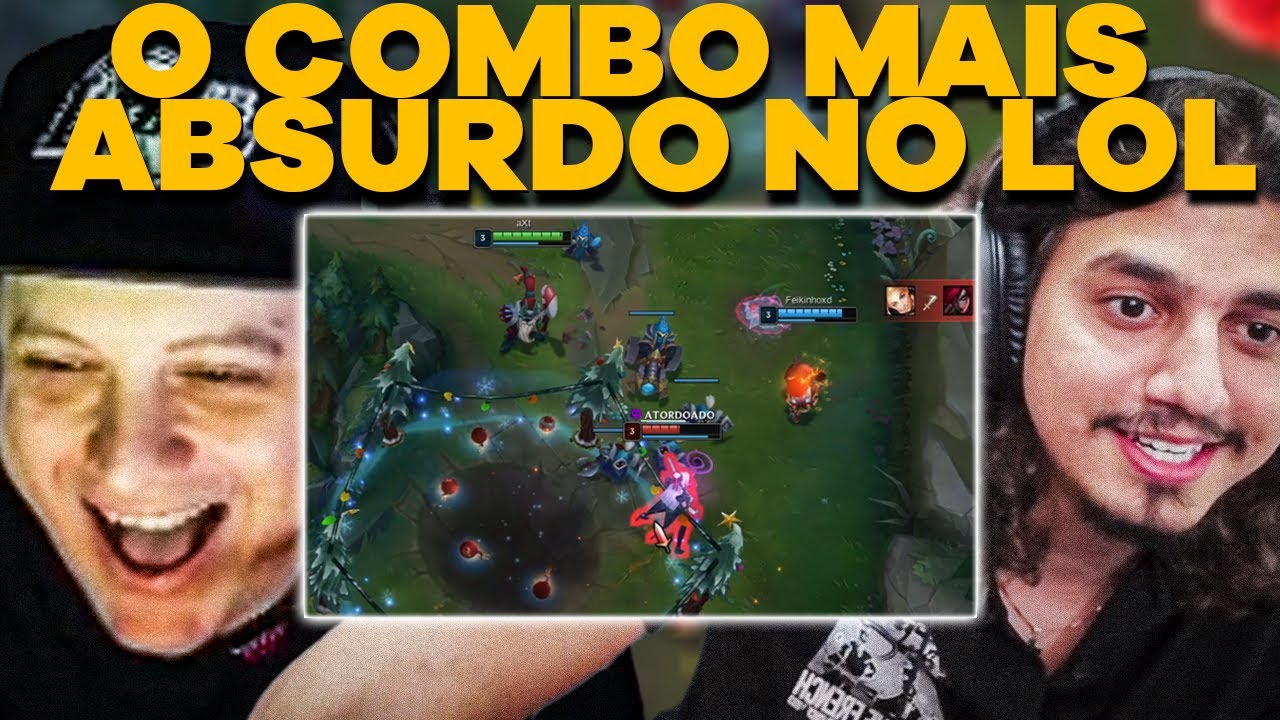 ELE NÃO CONHECIA O COMBO MAIS FORTE DO LOL!! KENNZY ATACANTA NATO