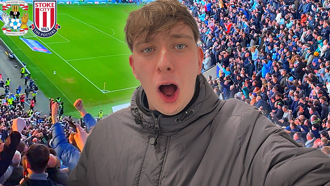 COVENTRY SCORE INJURY TIME WINNER TO GO 4 WINS ON THE BOUNCE VS STOKE CITY