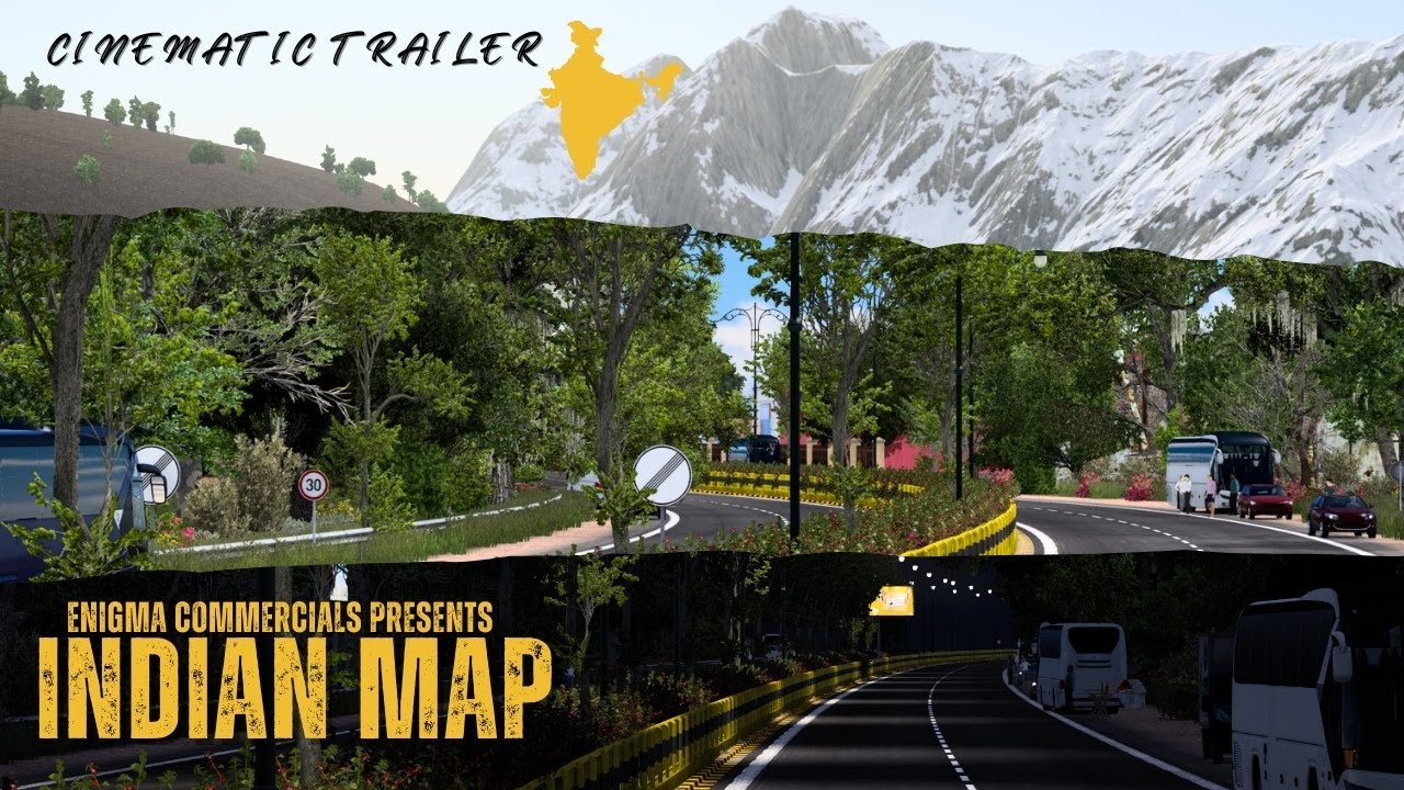 INDIAN MAP BY ENIGMA COMMERCIALS || CINEMATIC TRAILER ||