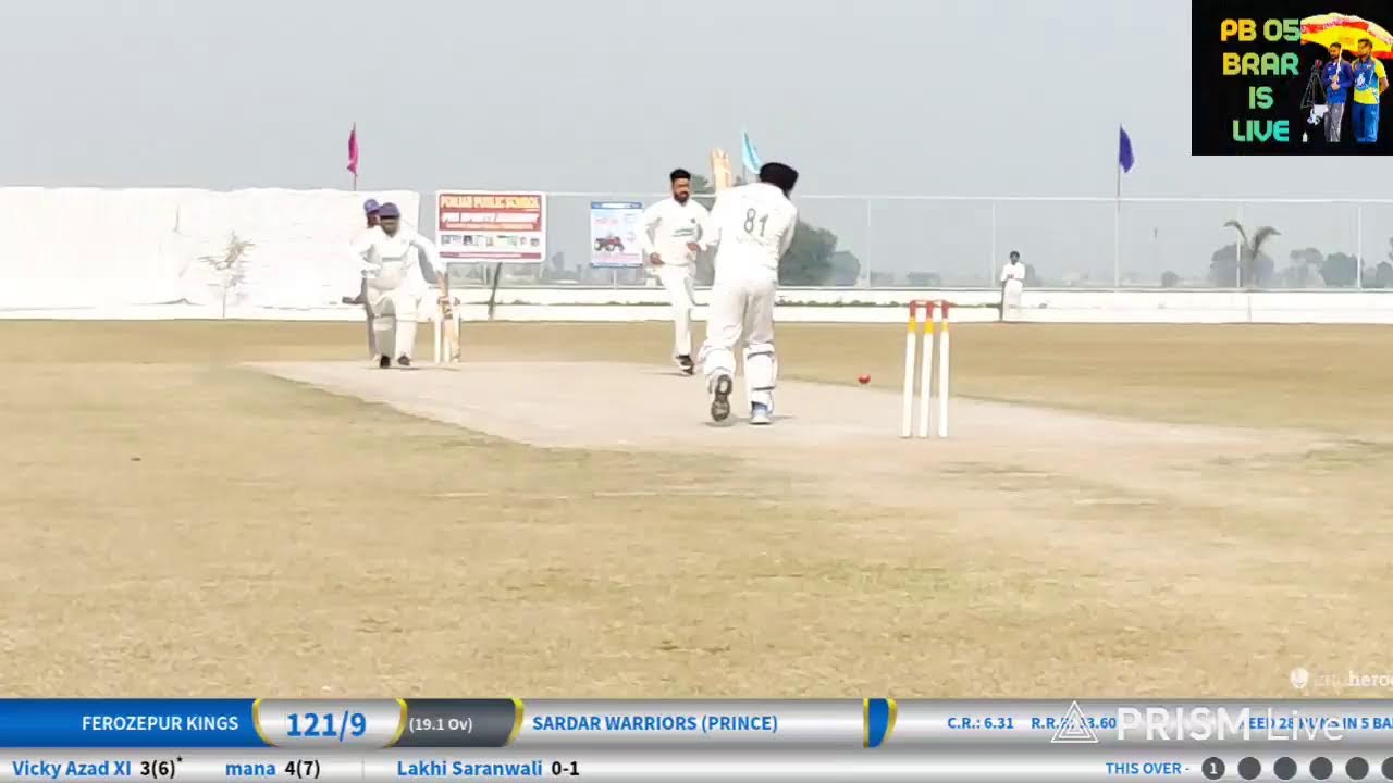 FIROZPUR KING'S VS SARDAR WARRIORS (PRINCE)