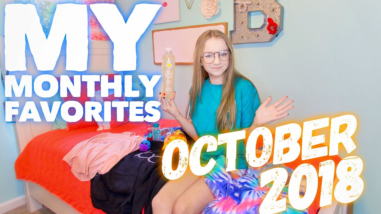 MY MONTHLY FAVORITES / OCTOBER 2018 | Bryleigh Anne