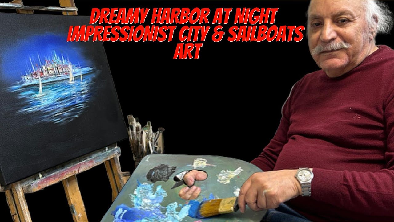 Impressionist Style Painting / Calm and Inspiring Art #impressionism #artvideo #fineart #artlovers