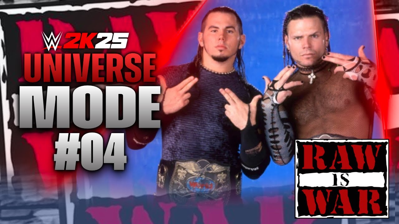 WWE 2K25 UNIVERSE MODE WALKTHROUGH GAMEPLAY RAW IS WAR  WEEK 4 -  Ladders Lock-Ups &  Low Blows EP 4