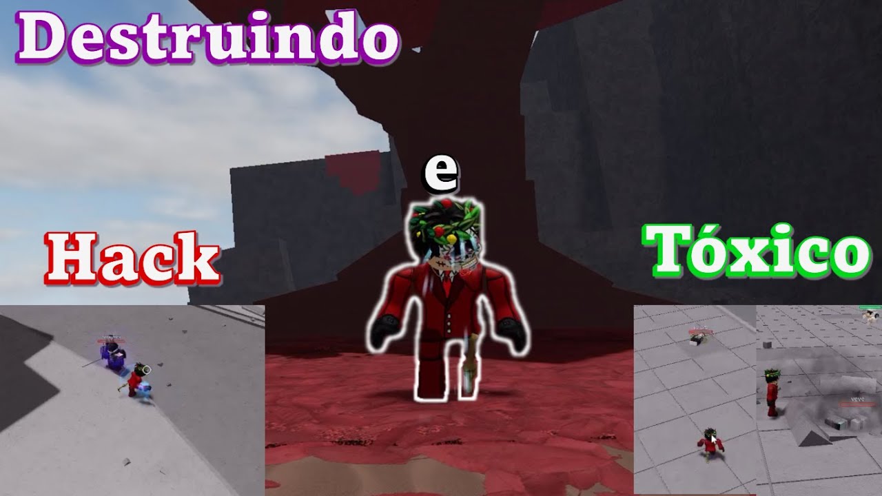 Destruindo Hack e Tóxico #pt3 ‐ The Strongest Battlegrounds