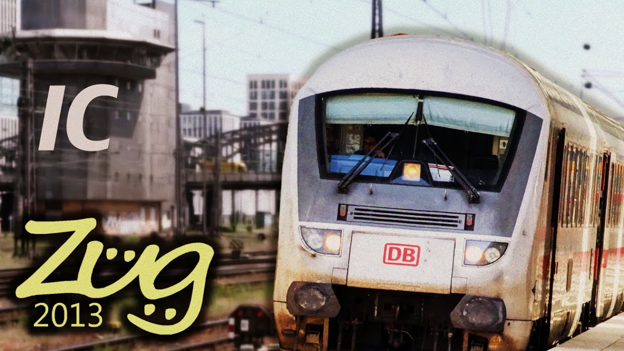 Zug2013: Intercity IC Dokumentation Teil 2 mit BR101, 120, 146, 182 u.v.m. (2000-2032)
