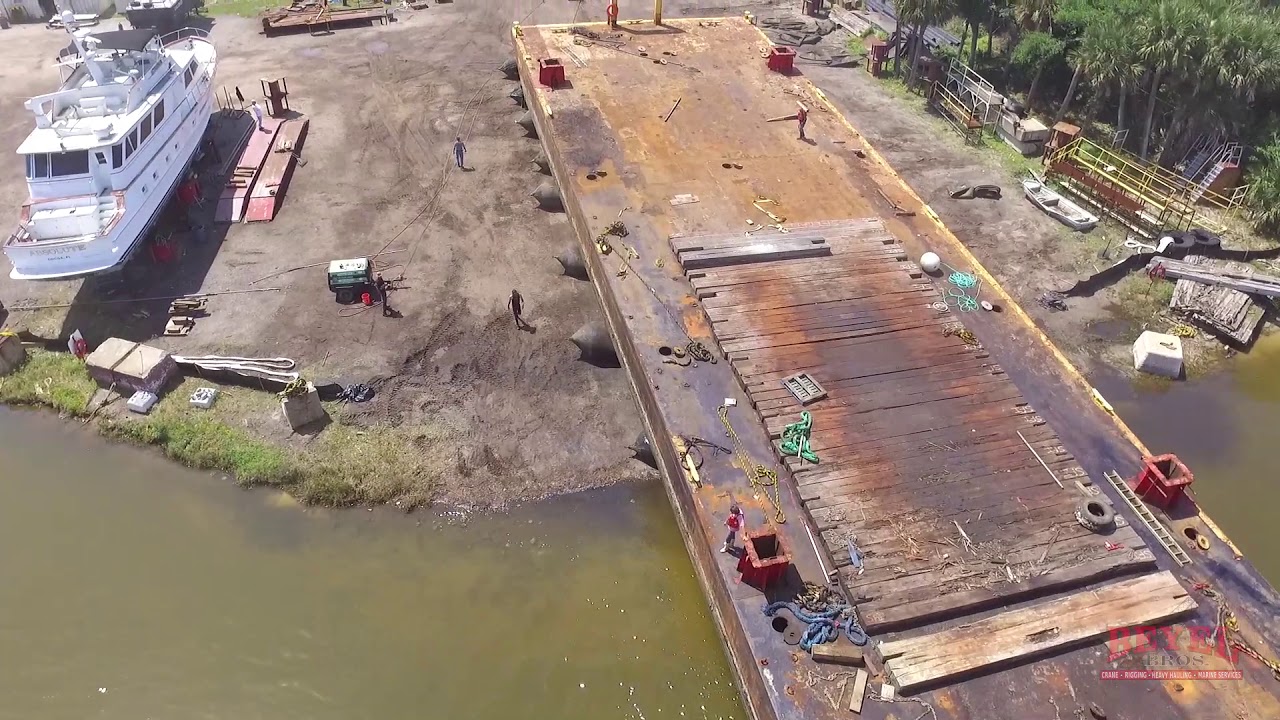 Beyel Brothers - Pulling Barge From Water
