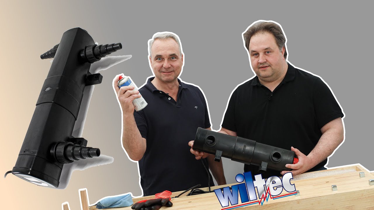SunSun CUV Teichklärer, UV-C Lampenwechsel und Wartung