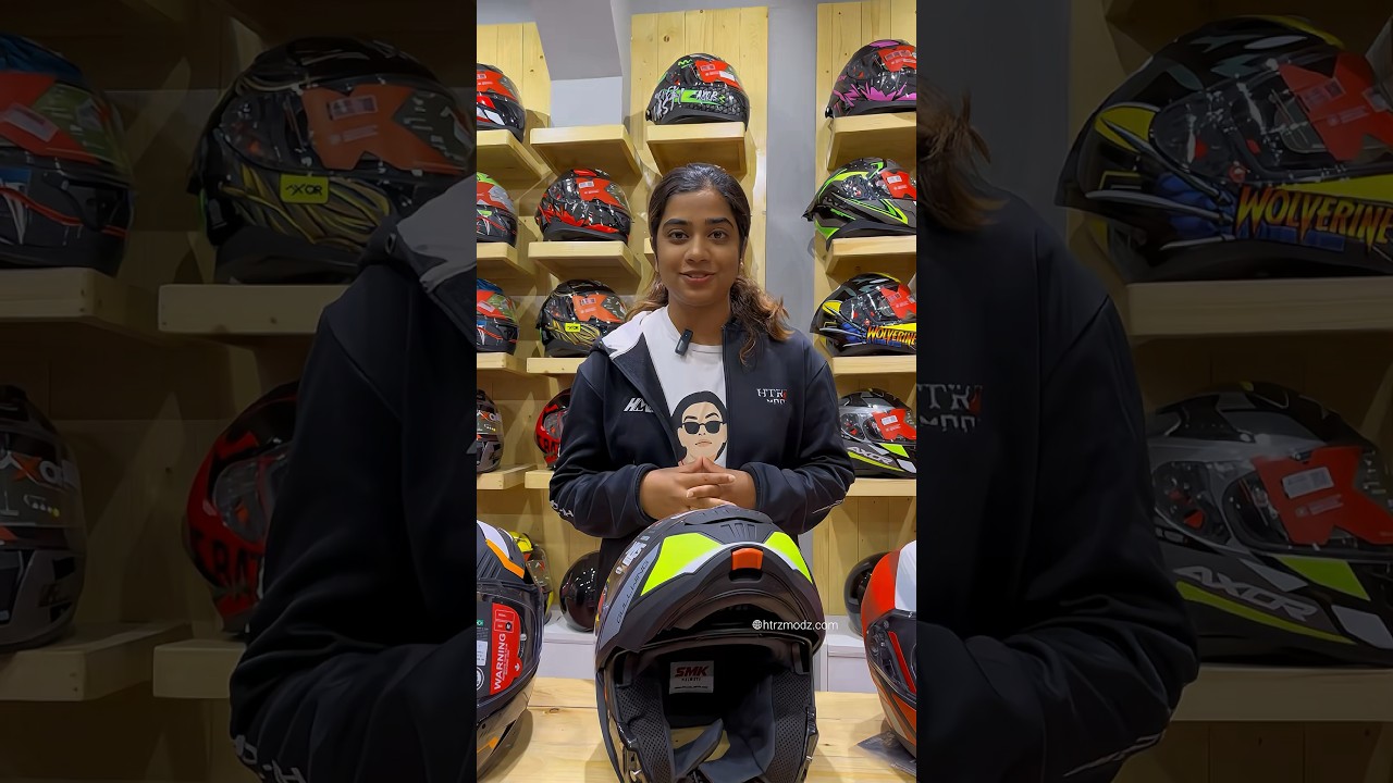 SMK GULLWING Helmets | HTRZ MODZ | Best Helmet Shop in Bangalore | #smkhelmets #htrzmodz #bangalore