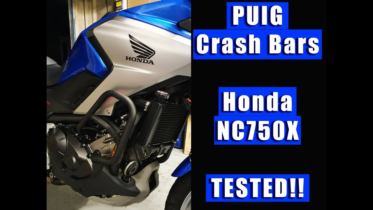 PUIG Crash Bars | TESTED (Unfortunately) | Honda NC750X