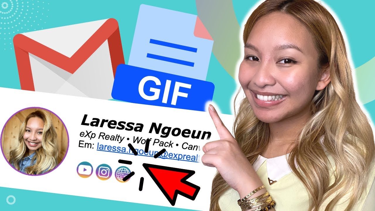 Как создать анимированную подпись Gmail с кликабельными ссылками и изображениями [БЕСПЛАТНЫЙ ШАБЛОН]