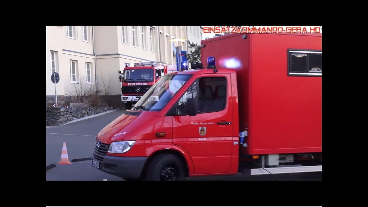 Rauchentwicklung im Kreiskrankenhaus Greiz 12.04.2013!!!