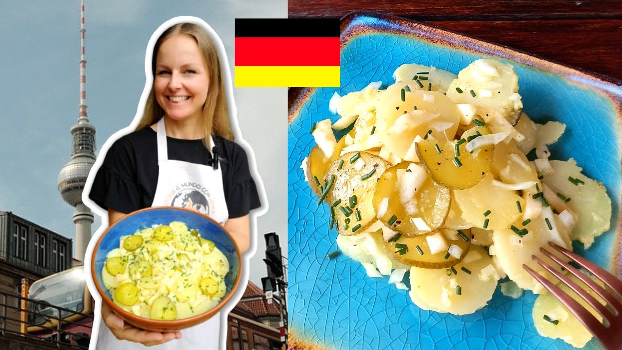 El mejor KARTOFFELSALAT de Berlin/ensalada de papa alemana