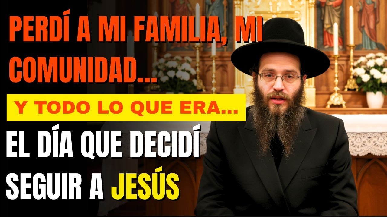 RABINO JUD&Iacute;O PIERDE a toda su familia despu&eacute;s de abandonar el JUDA&Iacute;SMO por Jes&uacute;s