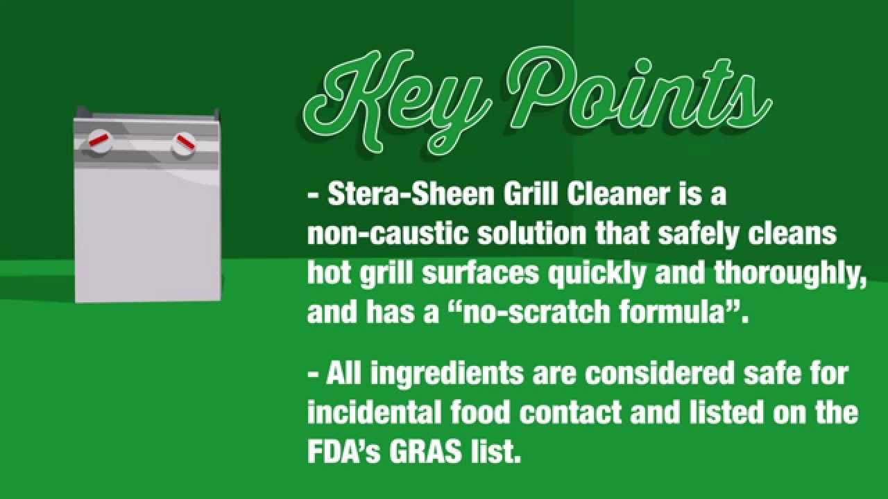 Stera-Sheen Grill Cleaner
