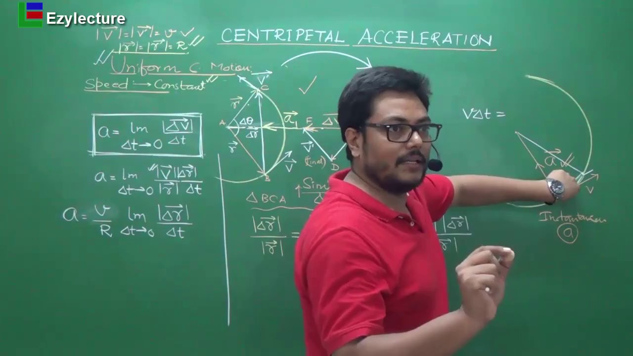 Centripetal Acceleration | Motion in a plane | Class XI | JEE | NEET