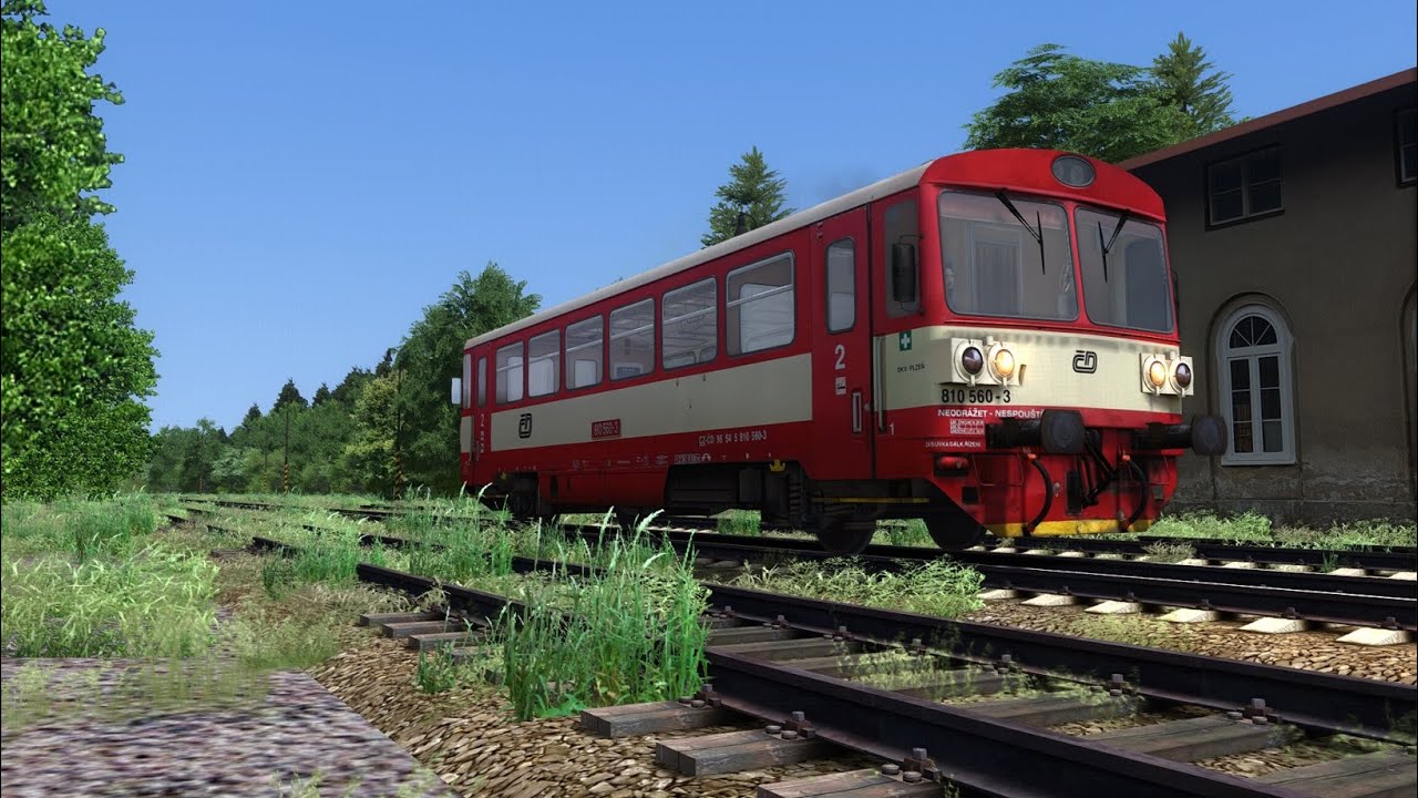 Uk&aacute;zka z připravovan&eacute; trati 124 - Žatec z&aacute;pad - Veletice