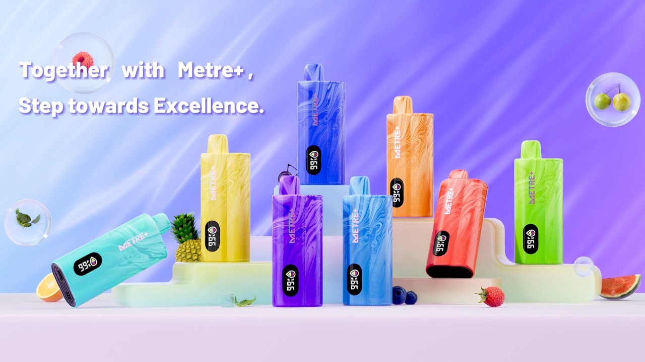 Most cost-effective disposable vape with smart screen | Metre Merry