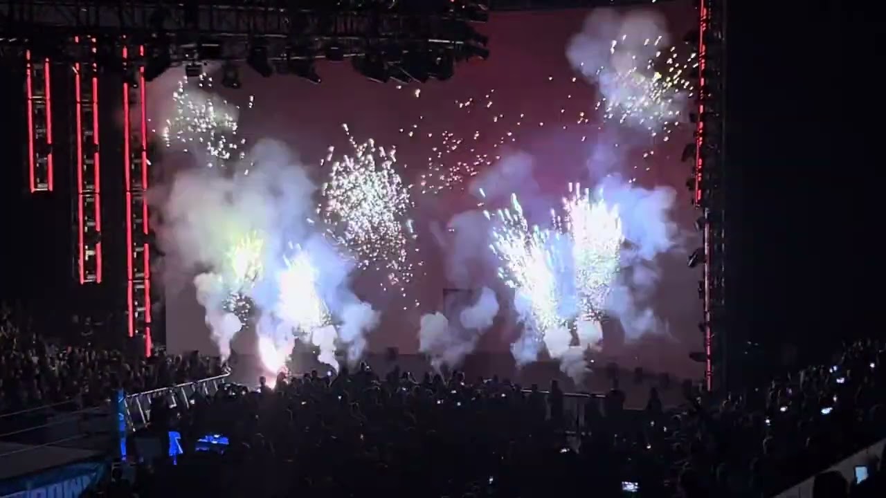 SmackDown on FOX intro + pyro live - SmackDown 9/8/2023