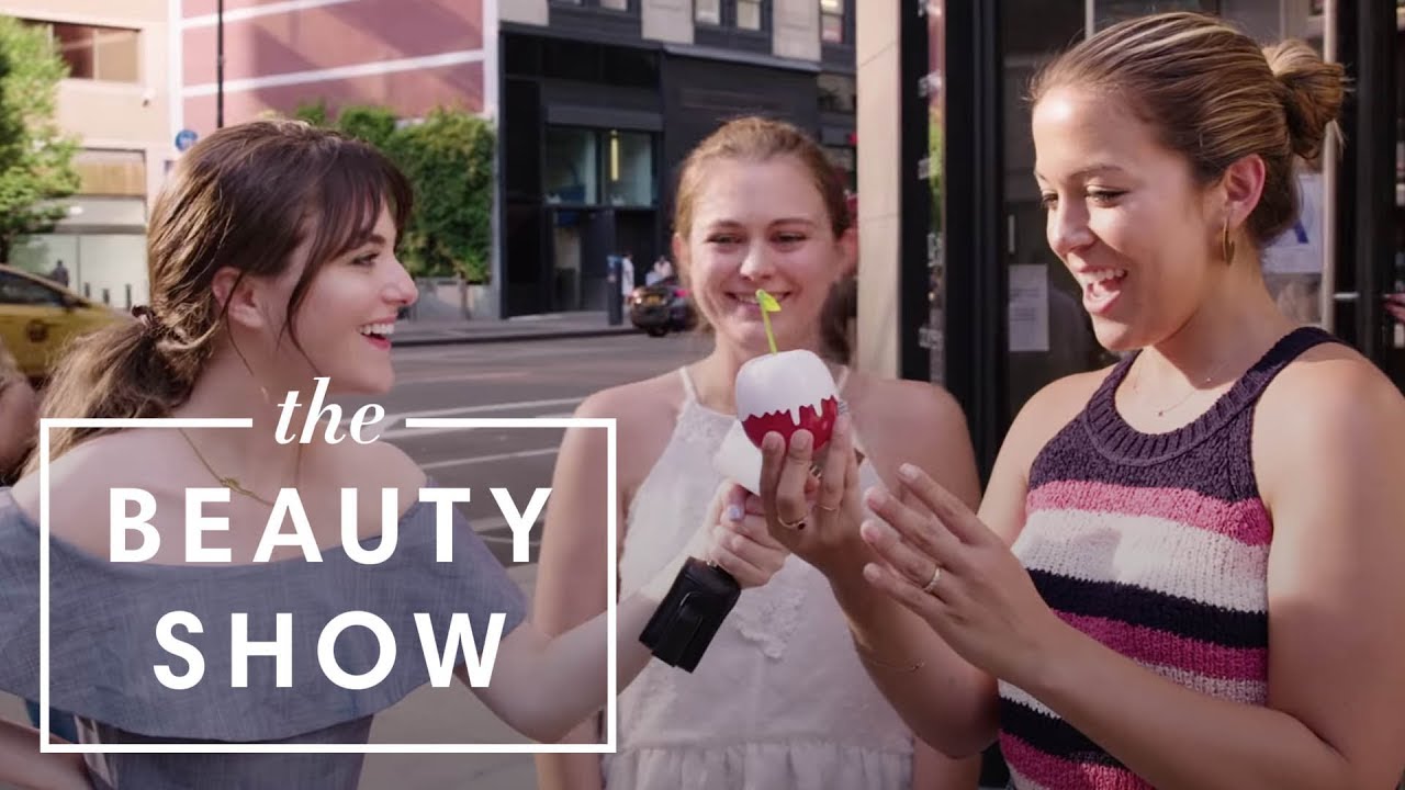 New Yorkers Review the New KKW Fragrance Kimoji Cherry Perfume | The Beauty Show | Harper's BAZAAR