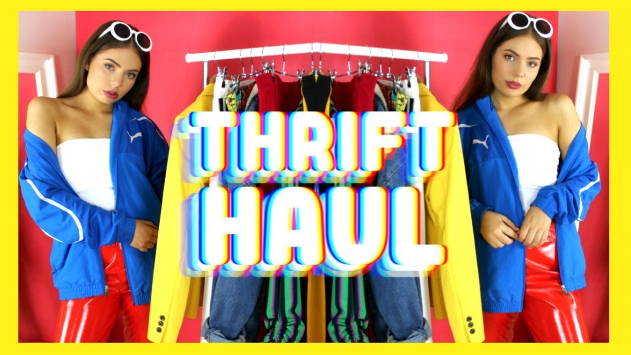 Try On Thrift Haul 2018! How much Can I get for $100?