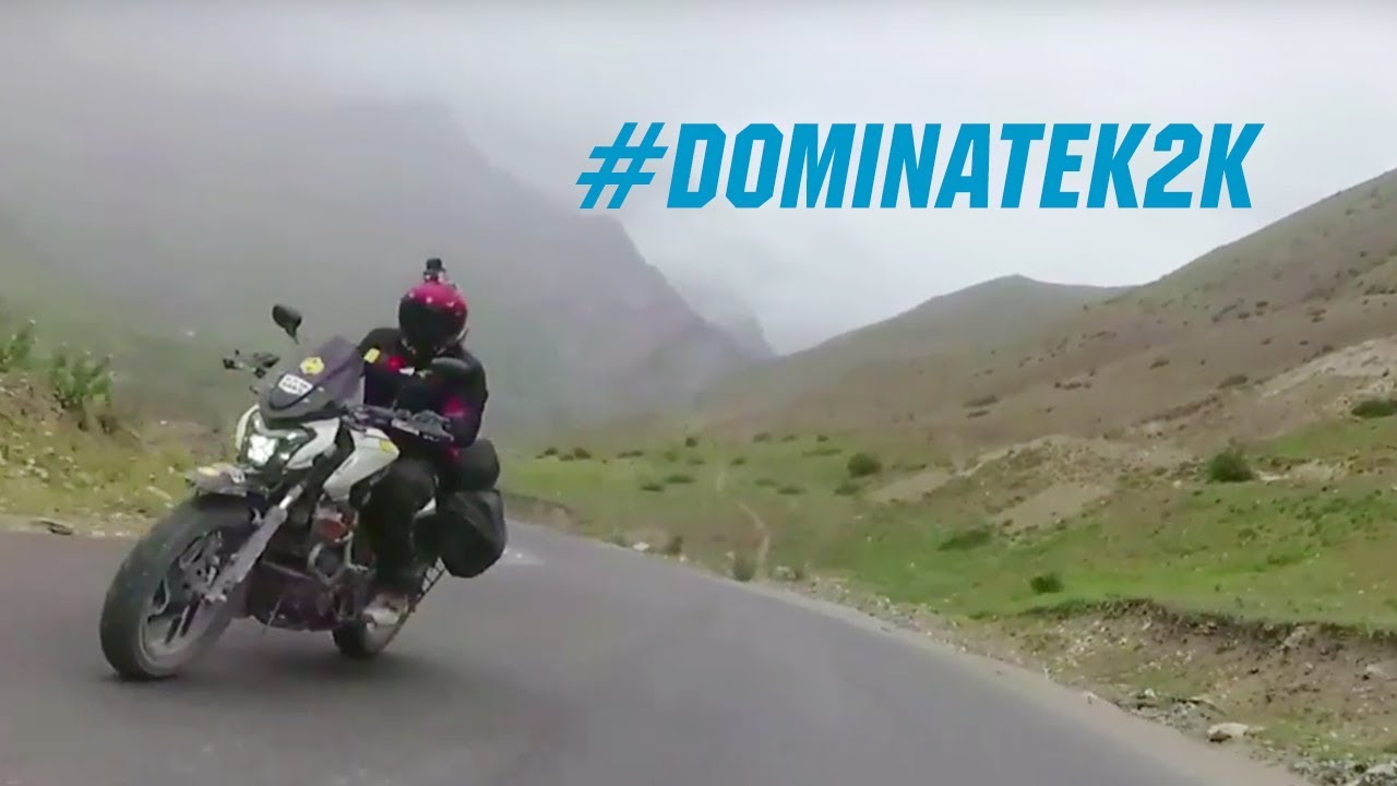#DominateK2K - Hyperride from Kanyakumari to Khardung La | Bajaj Dominar