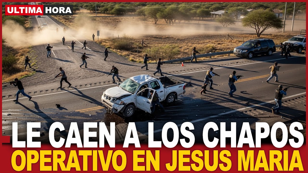LE CAEN a Los CHAPITOS en Jes&uacute;s Mar&iacute;a: Marina CERCA basti&oacute;n con operativo masivo en Culiac&aacute;n