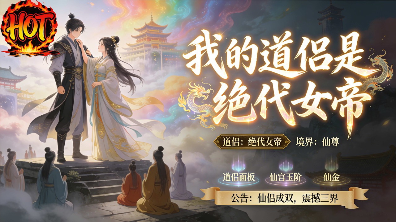 ✨【强推】《我的道侣是绝代女帝》1--134集叶青云绑定无敌至尊系统，为觉醒系统忽悠女帝姬凝霜双修，自此开启开挂人生#穿越 #末世 #异能 ##动态漫画# 漫野推文