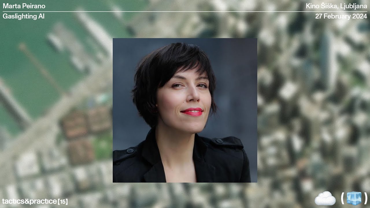 Marta Peirano: Gaslighting AI
