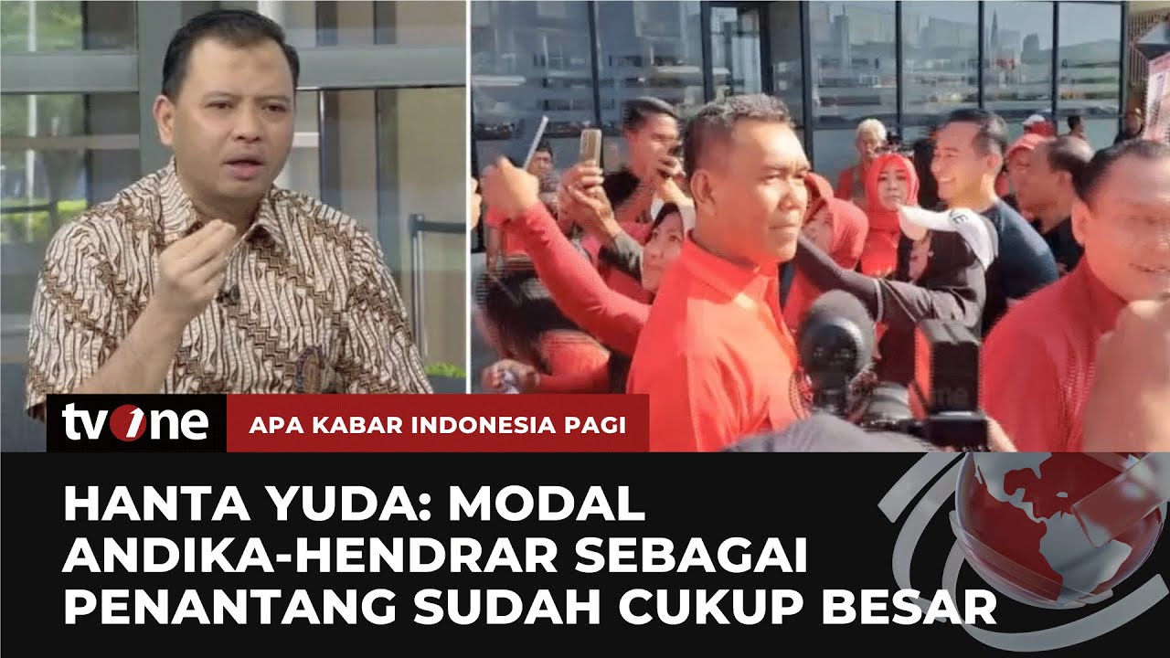 Analisis Hanta Yuda soal Elektabilitas Kedua Paslon di Pilgub Jateng | AKIP tvOne